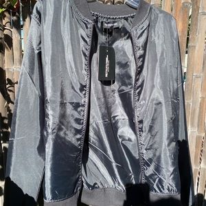 Black Bomber Jacket 🖤